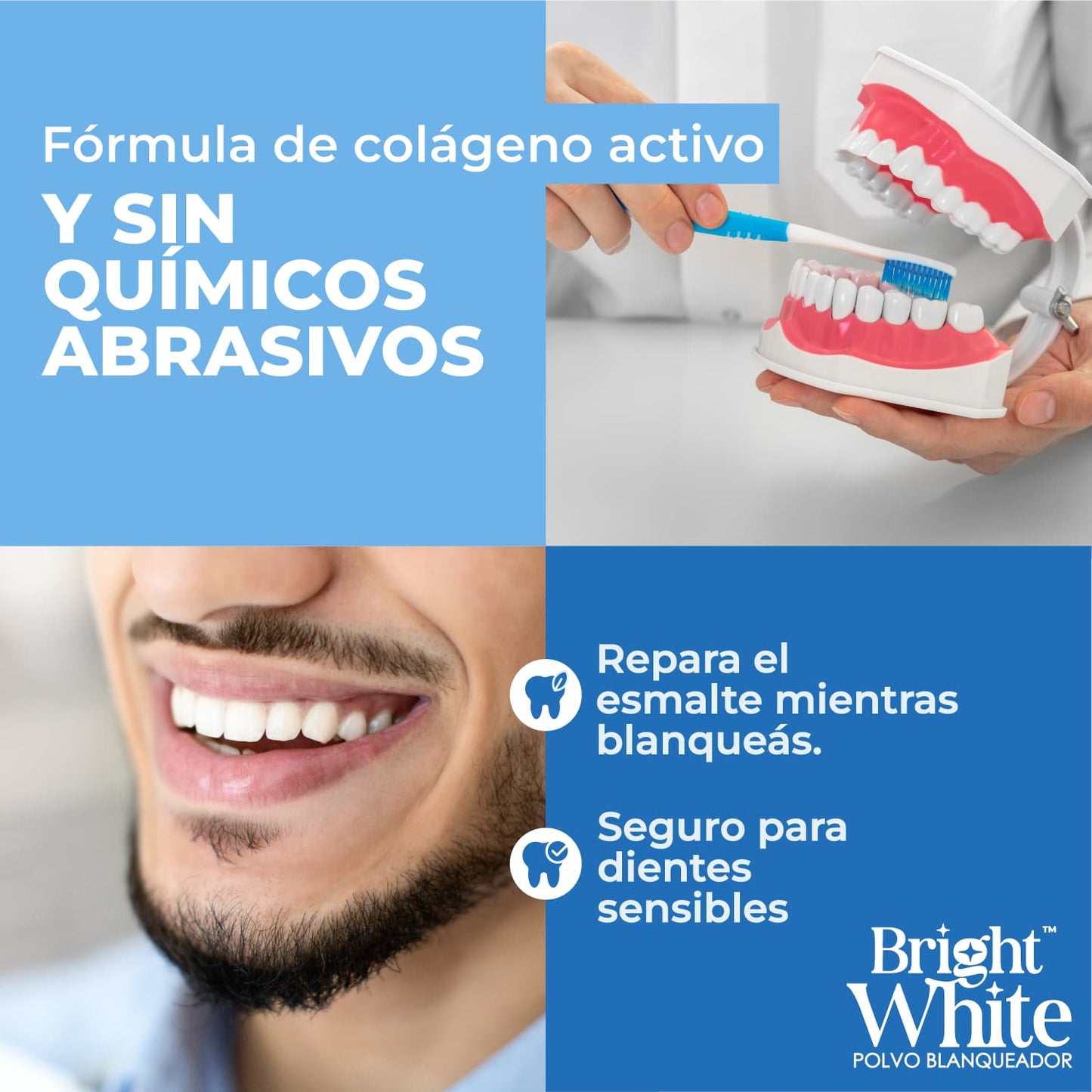 Polvo Blanqueador de Dientes BrightWhite®