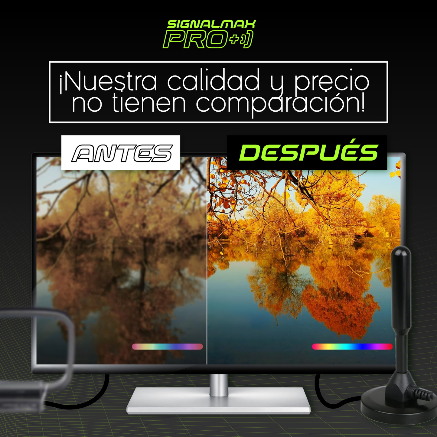 SignalMax PRO® | Desbloquea +100 Canales Premium HD