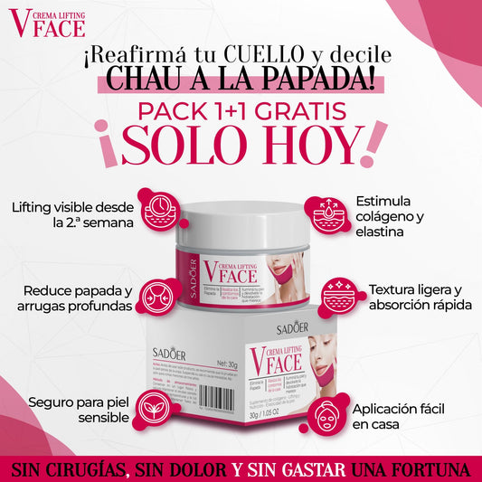 VFACE® – CREMA REAFIRMANTE CON EFECTO LIFTING INMEDIATO
