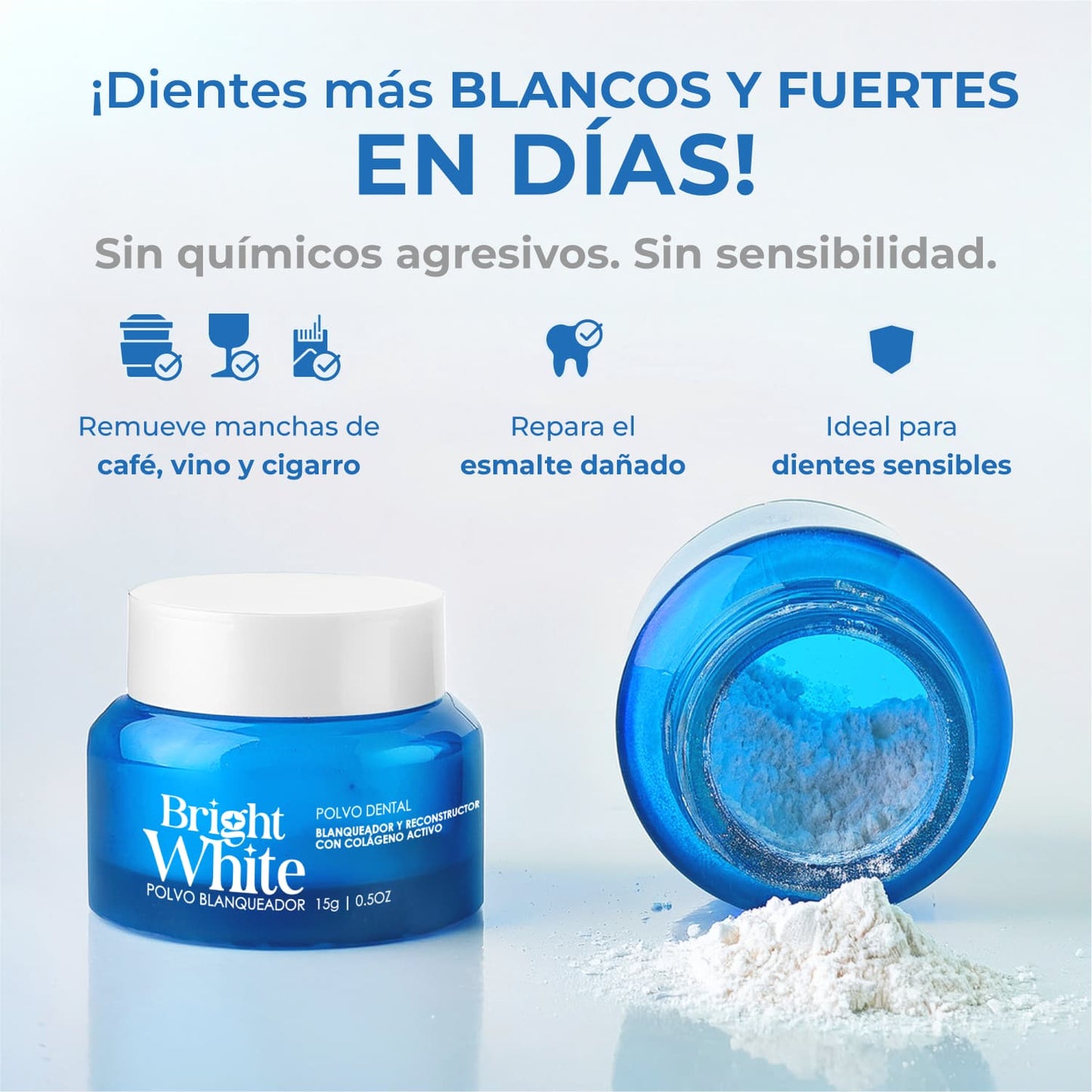 Polvo Blanqueador de Dientes BrightWhite®