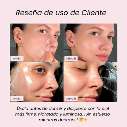 Mascarilla de Colágeno Nocturna + Brocha de REGALO 🎁