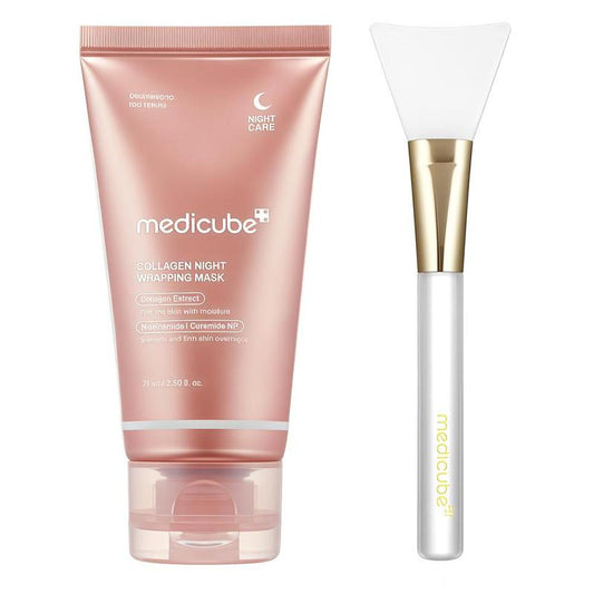 Mascarilla de Colágeno Nocturna + Brocha de REGALO 🎁